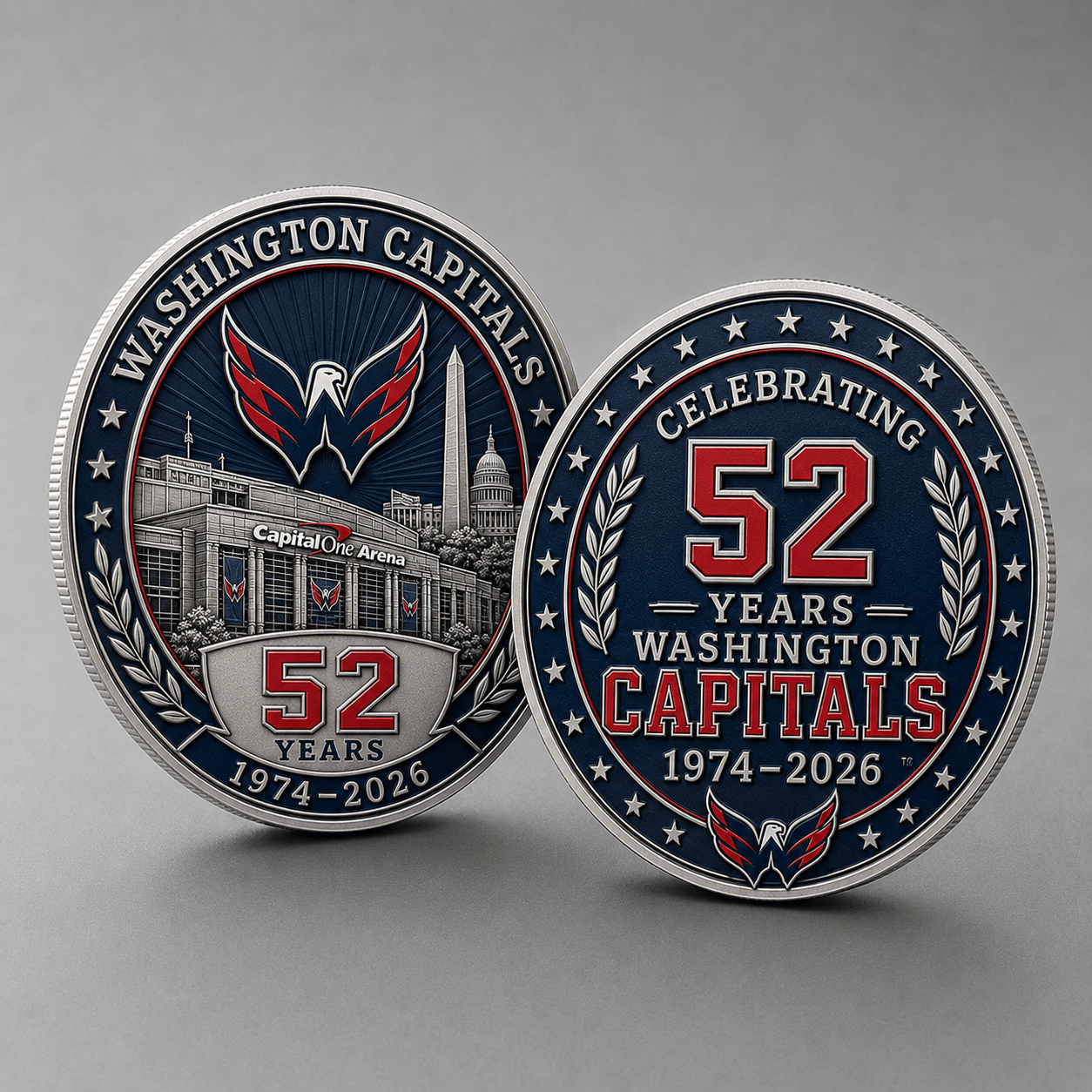 WC Premium NHL Anniversary Commemorative Challenge Coin