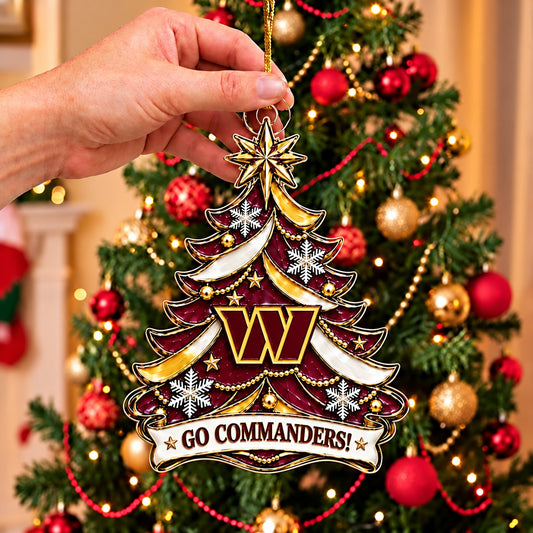 WC x NFL Christmas KICKOFF Personalized Acrylic Ornament