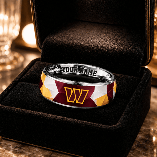 WC x NFL Ring Custom Name For Fan