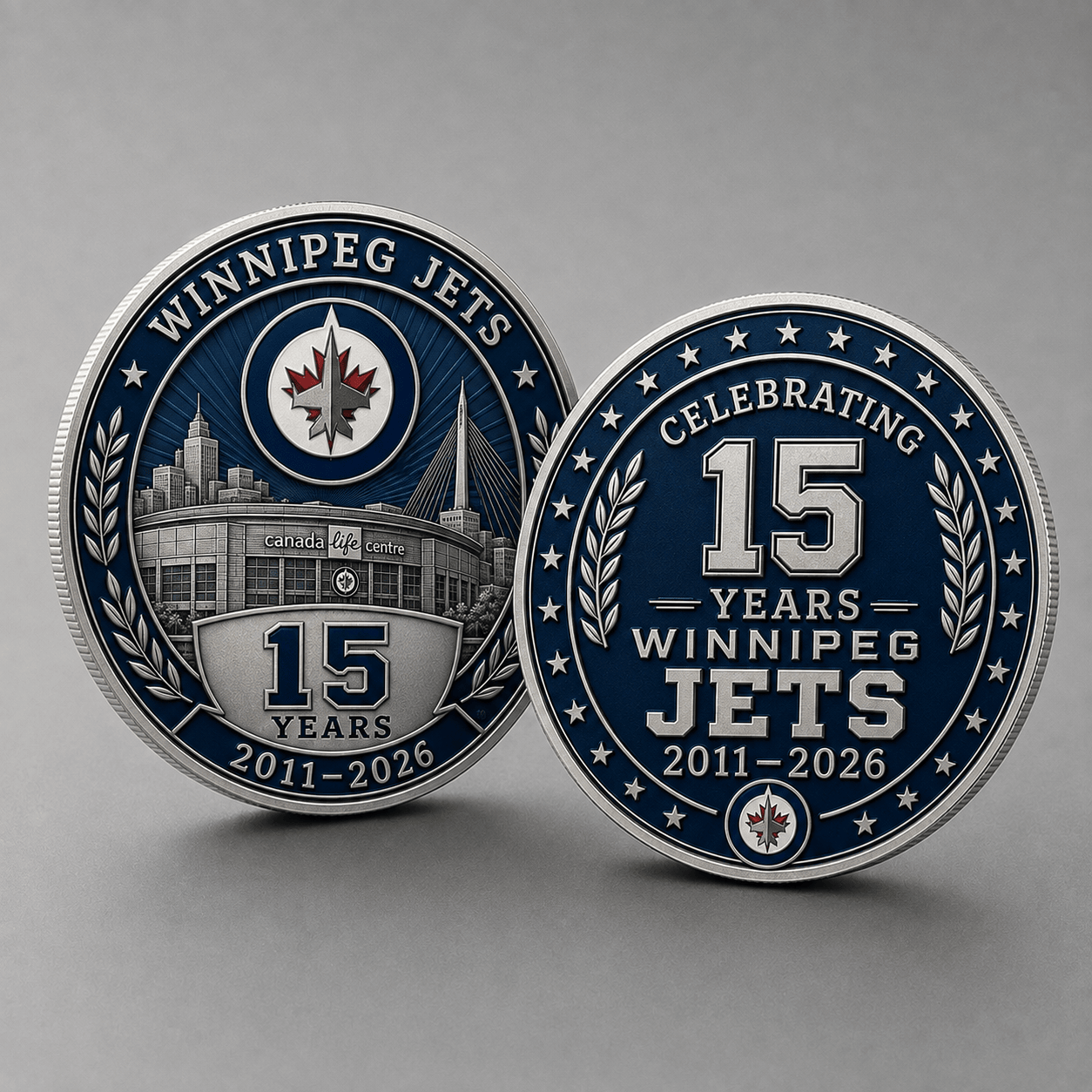 WJ Premium NHL Anniversary Commemorative Challenge Coin