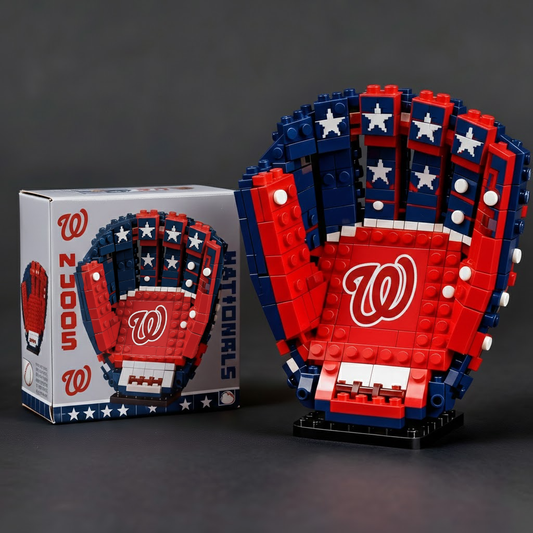 WN x MLB Teams Premium Baseball Glove Building Block Set