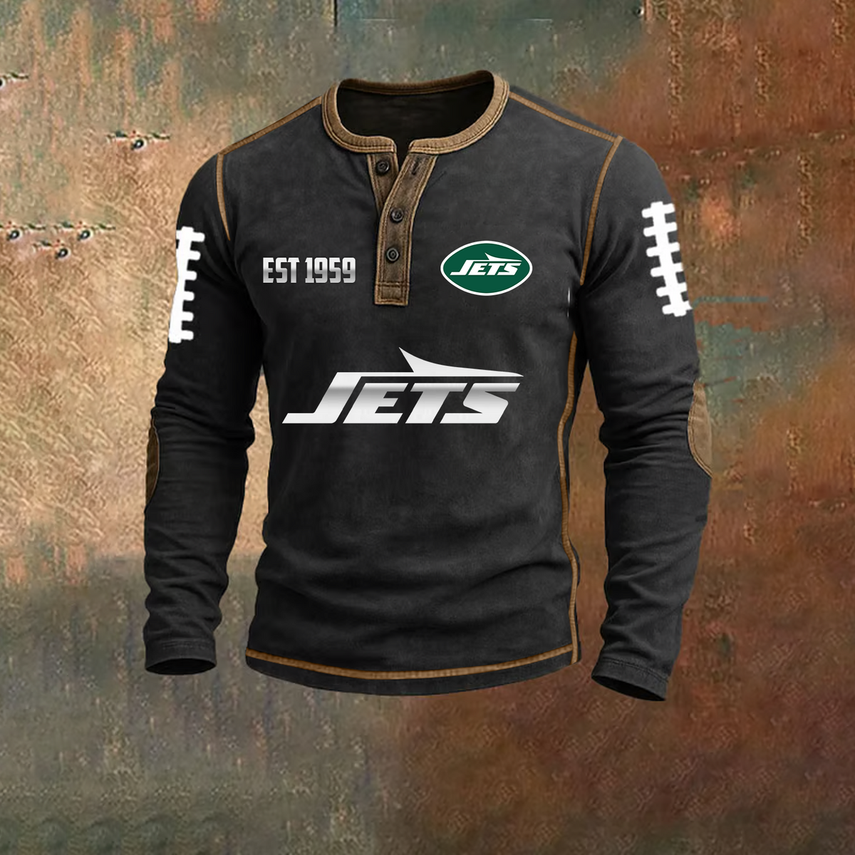 PREMIUM NFL X NYJ LONG SLEEVE SHIRT NDT TDT