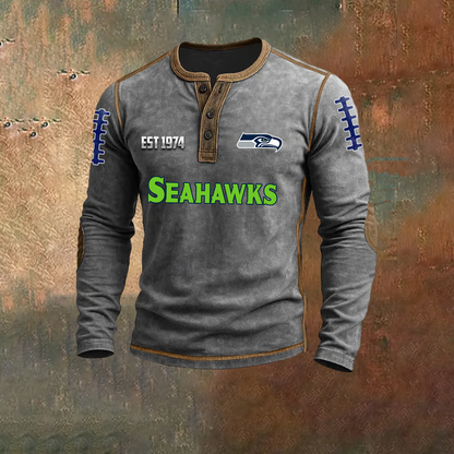 PREMIUM NFL X SEA LONG SLEEVE SHIRT NDT TDT