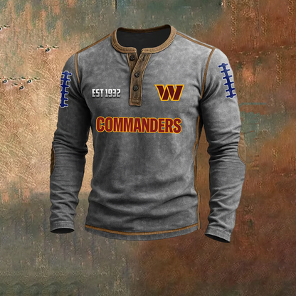 PREMIUM NFL X WAS LONG SLEEVE SHIRT NDT TDT